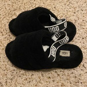Black Ugg Slippers